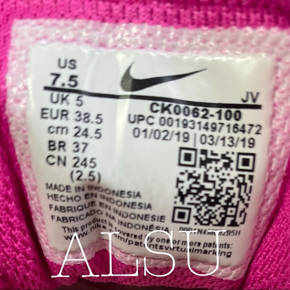 Nike Tanjun White University Red Canvas W AUTHENT - Picture 6 of 6